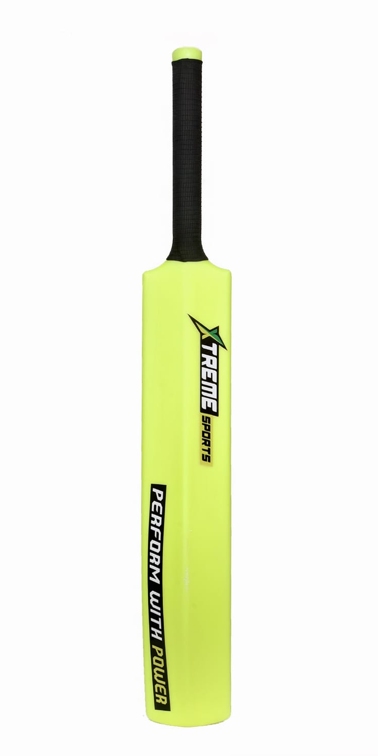 Xtreme Sports Fiber Cricket Bat - Neon Green Edition